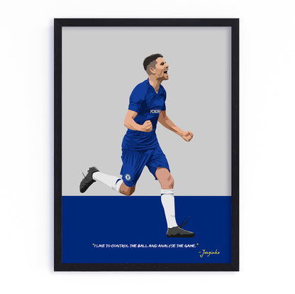 Jorginho Chelsea Framed Poster