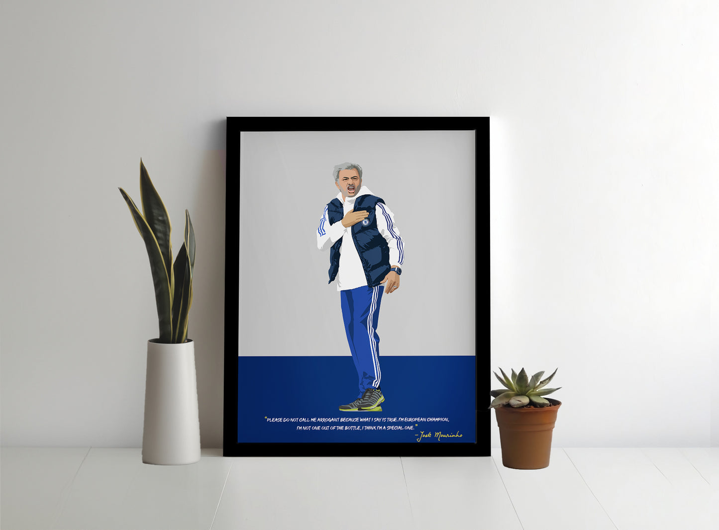 José Mourinho Chelsea Framed Poster