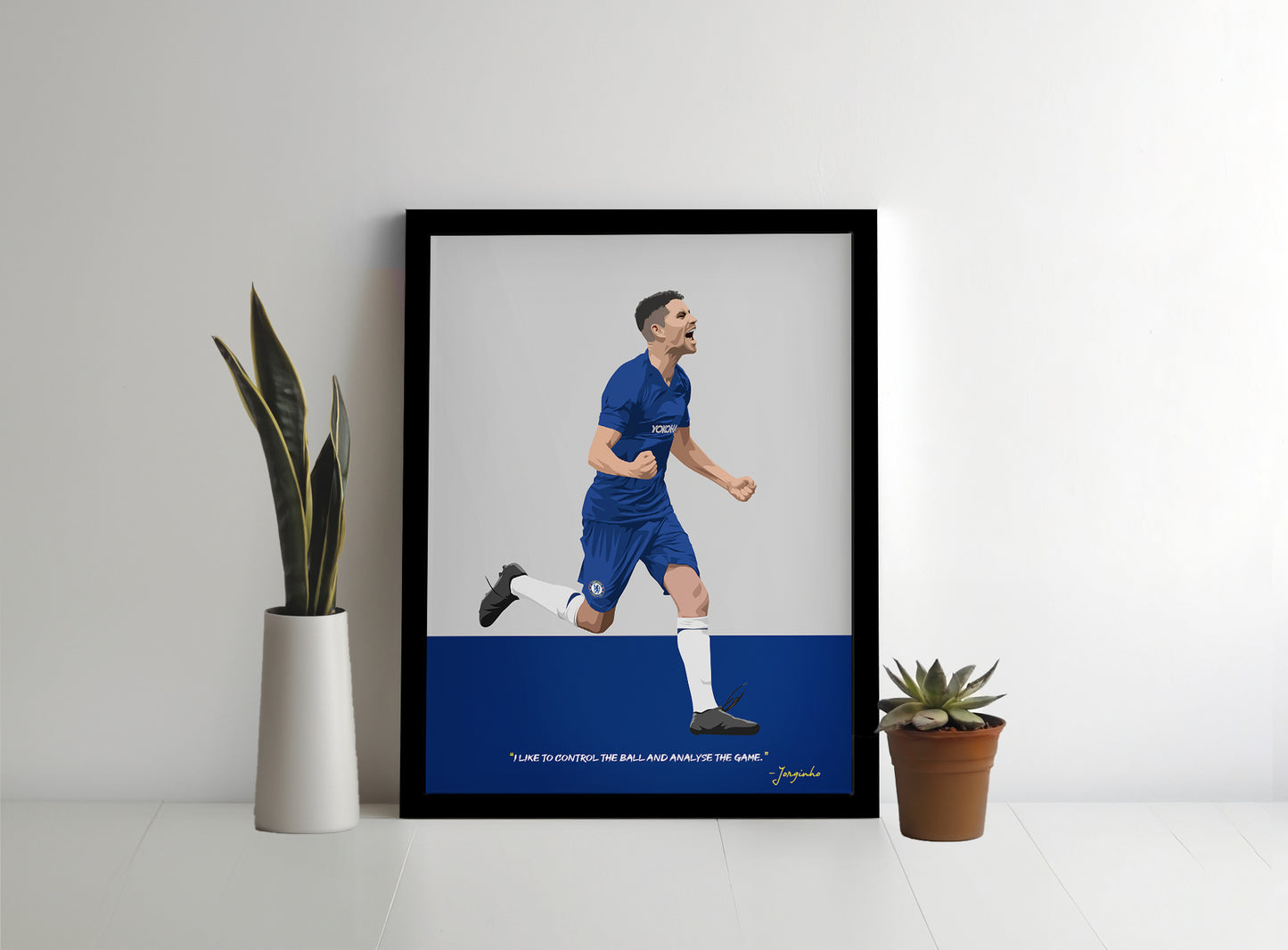 Jorginho Chelsea Framed Poster