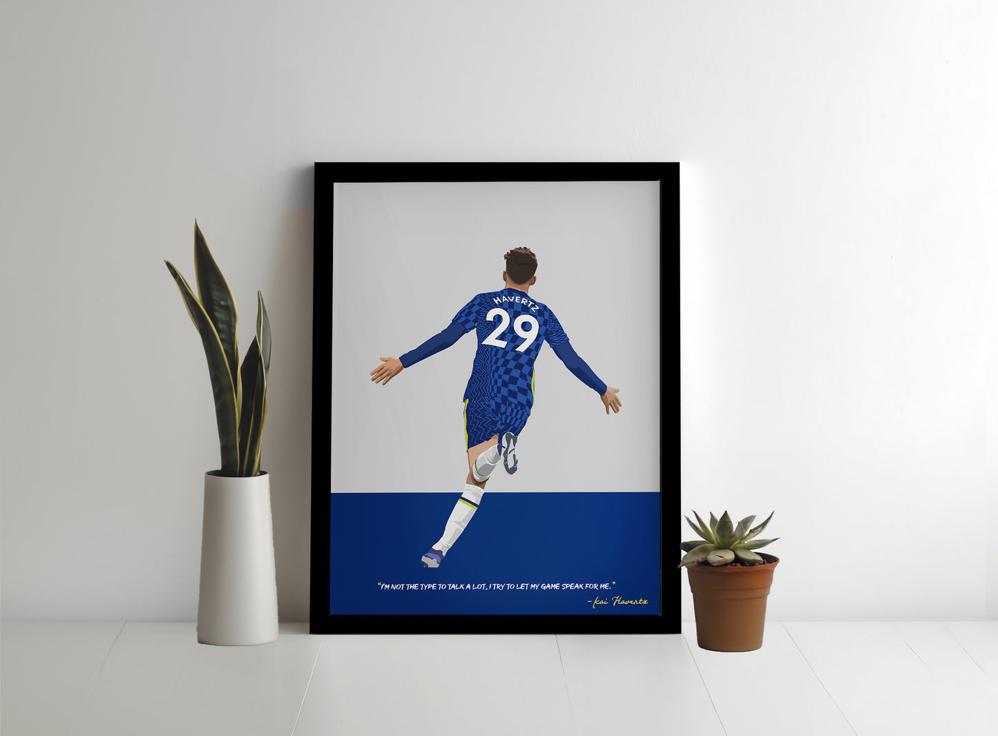 Kai Havertz Chelsea Framed Poster