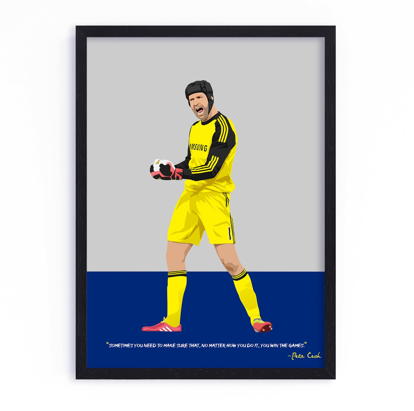 Petr Cech Chelsea Framed Poster