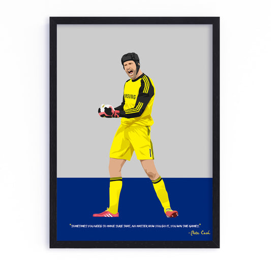 Petr Cech Chelsea Framed Poster