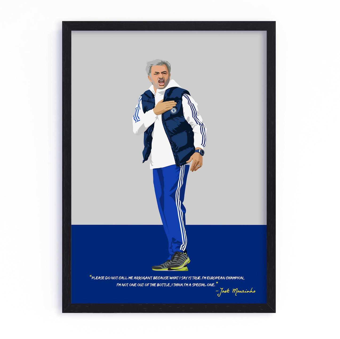 José Mourinho Chelsea Framed Poster