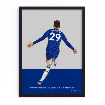 Kai Havertz Chelsea Framed Poster