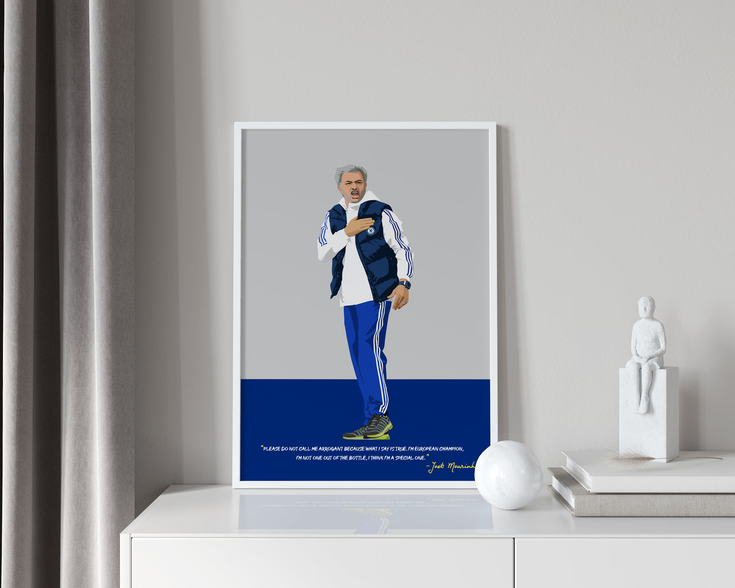 José Mourinho Chelsea Framed Poster