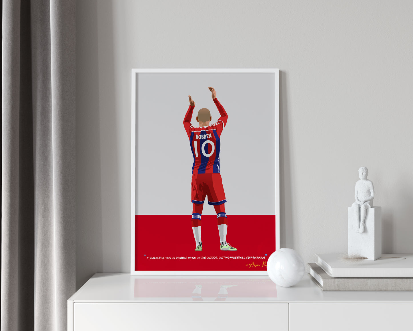 Arjen Robben Bayern Munich Framed Poster