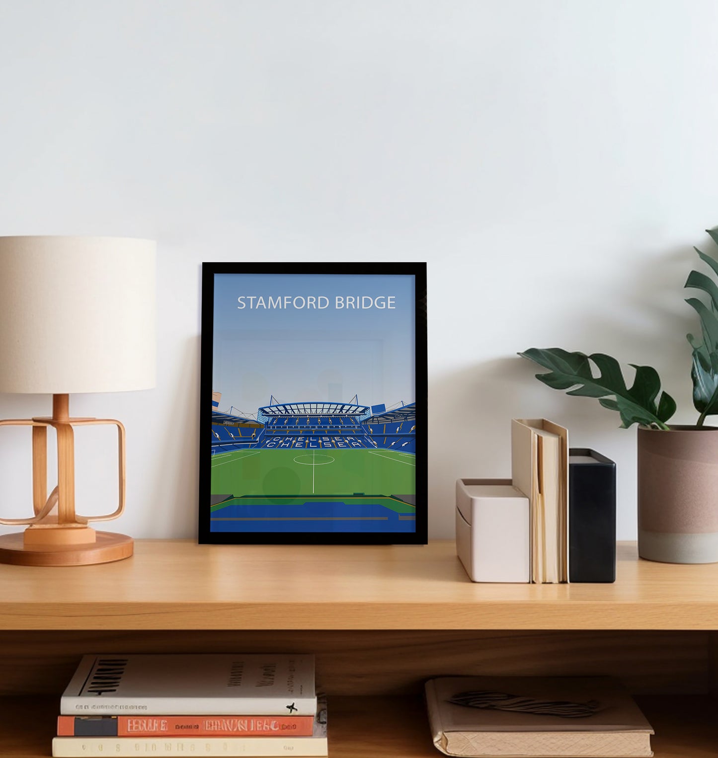 Stamford Bridge Chelsea FC Framed Poster