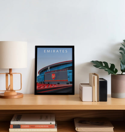 Emirates Arsenal Framed Poster - Redesigned 24'