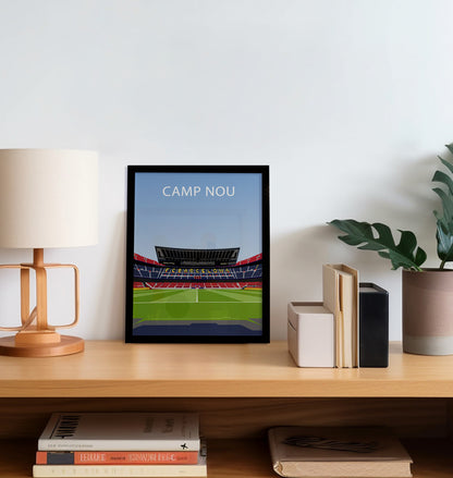 Camp Nou Stadium Frame - Barcelona Poster