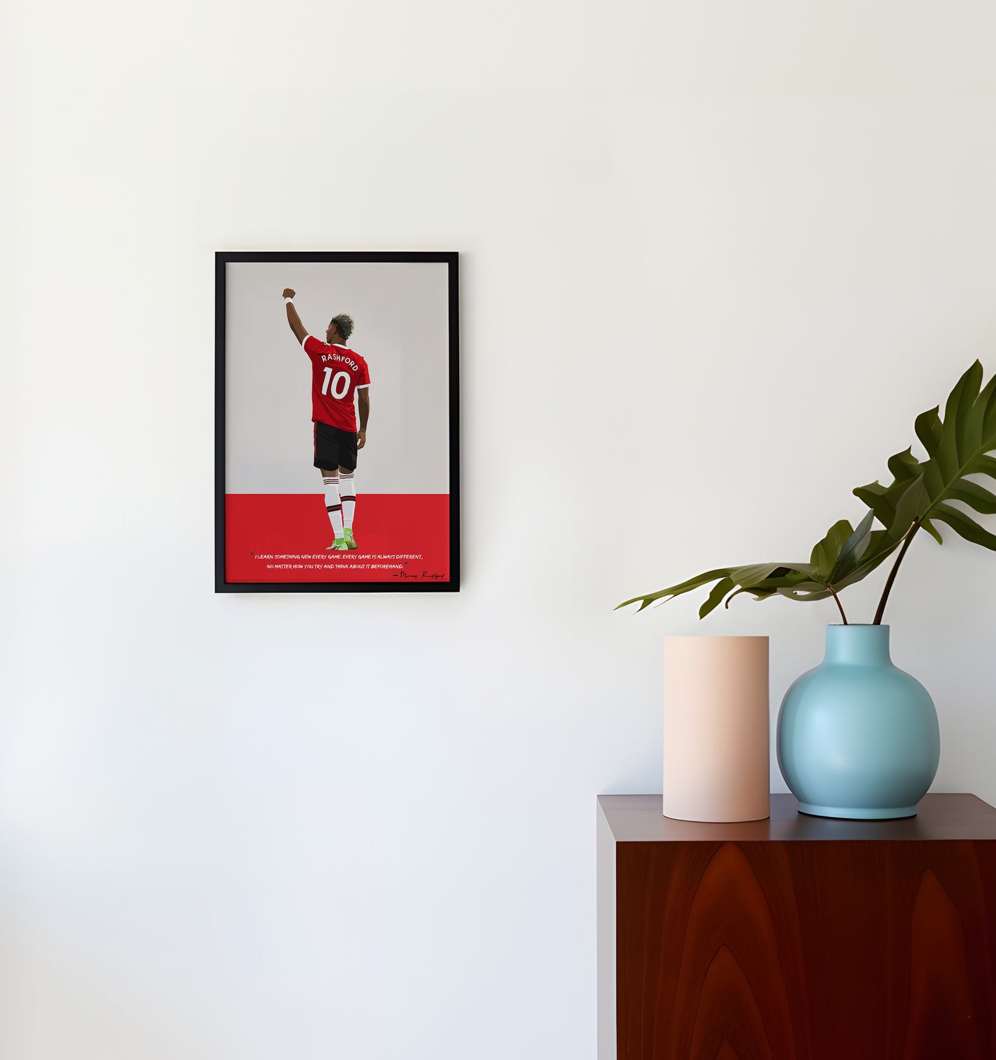 Marcus Rashford Manchester United Framed Poster