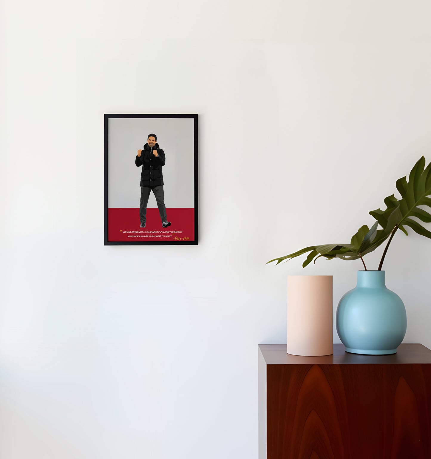 Mikel Arteta Arsenal Framed Poster