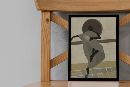 Abstract Dancing Vintage