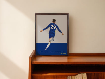 Kai Havertz Chelsea Framed Poster