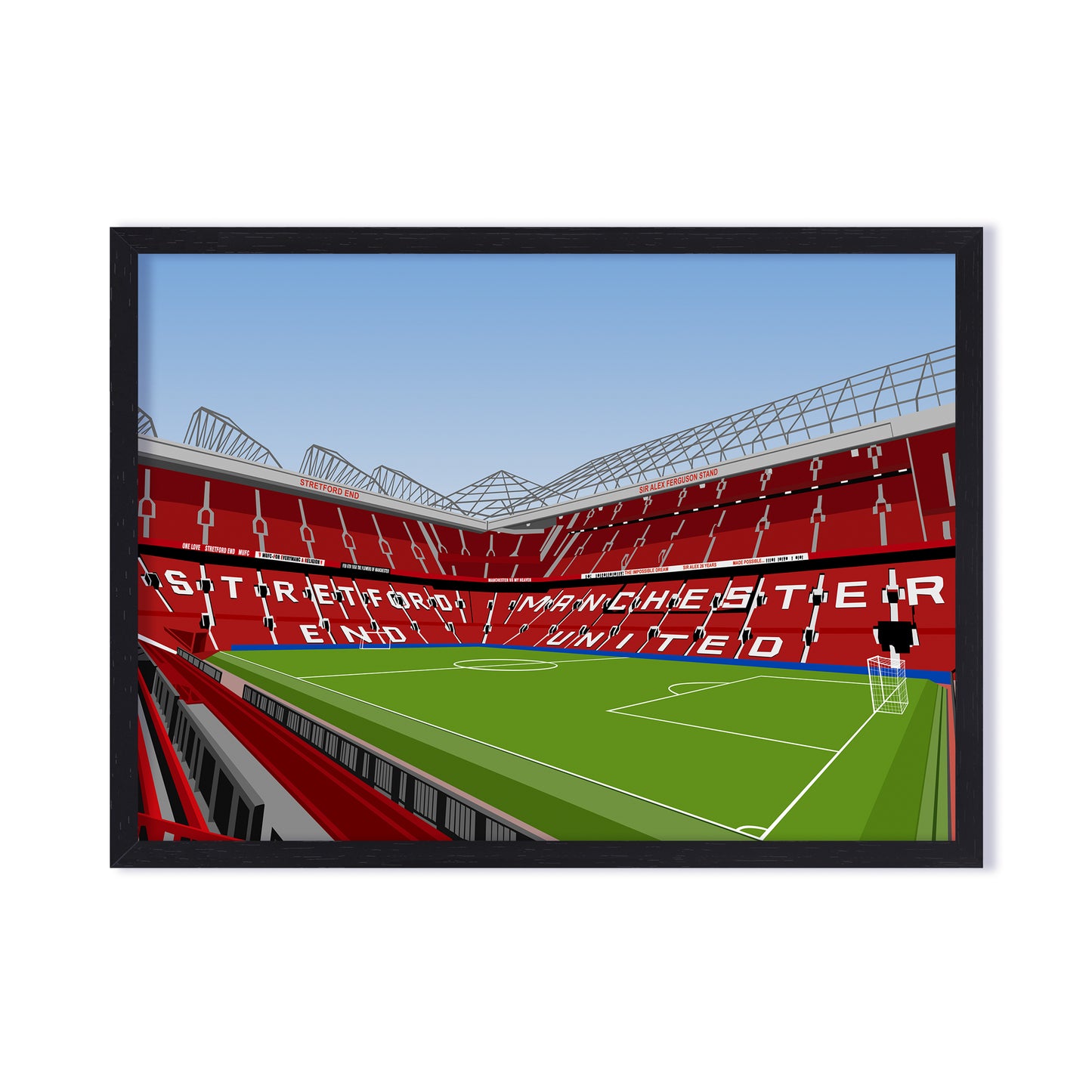 Old Trafford Stadium Manchester United Frame