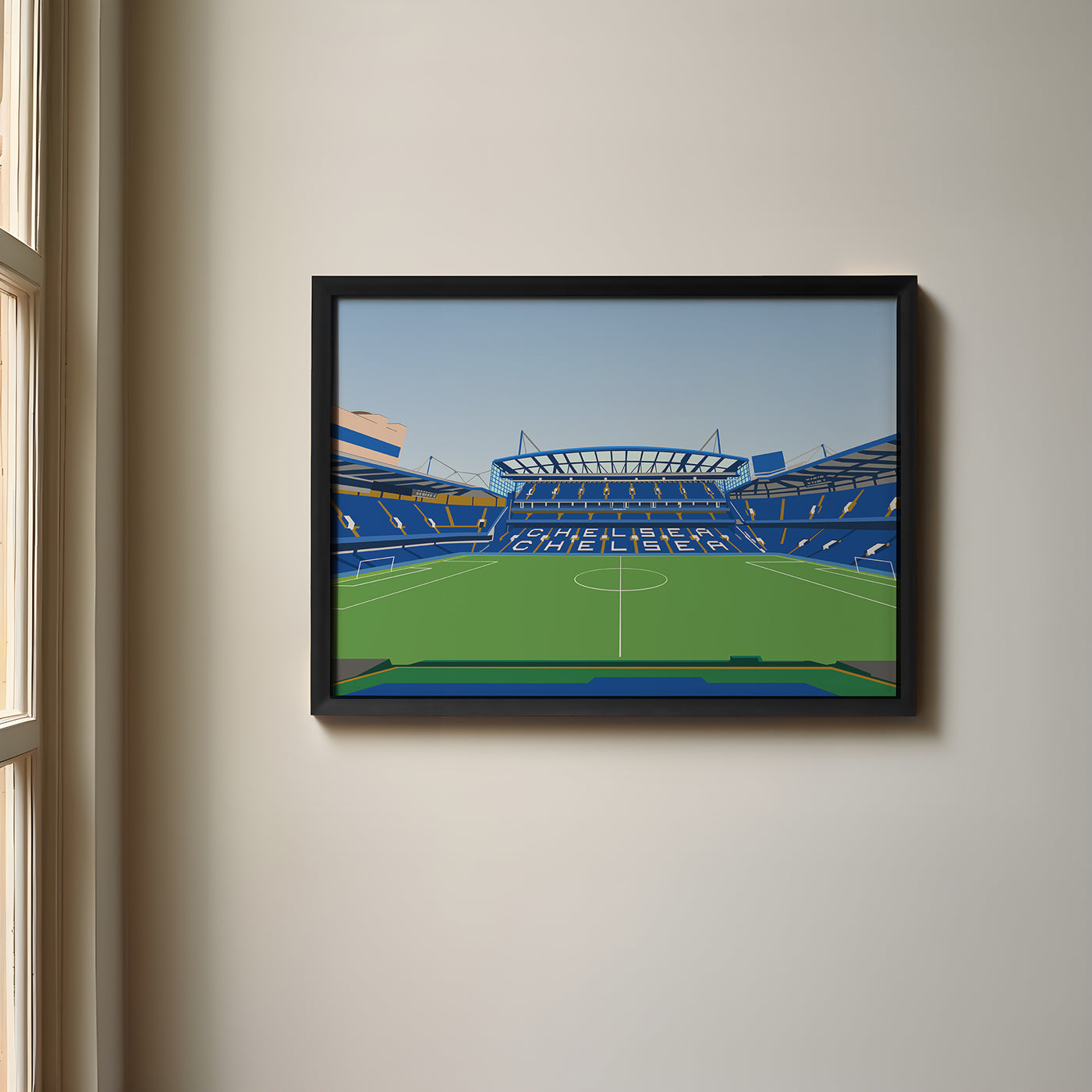 Stamford Bridge Chelsea Framed Poster Verion 2