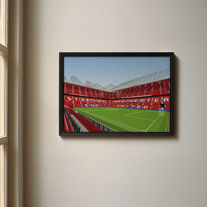 Old Trafford Stadium Manchester United Frame