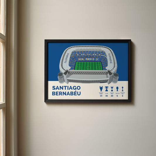 Santiago Bernabeu Frame - Real Madrid