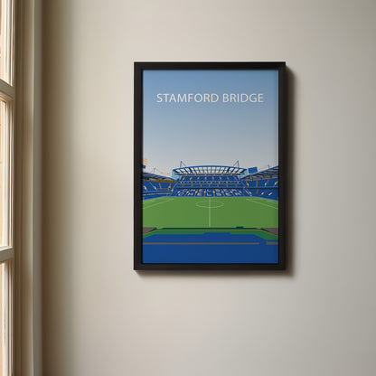 Stamford Bridge Chelsea FC Framed Poster