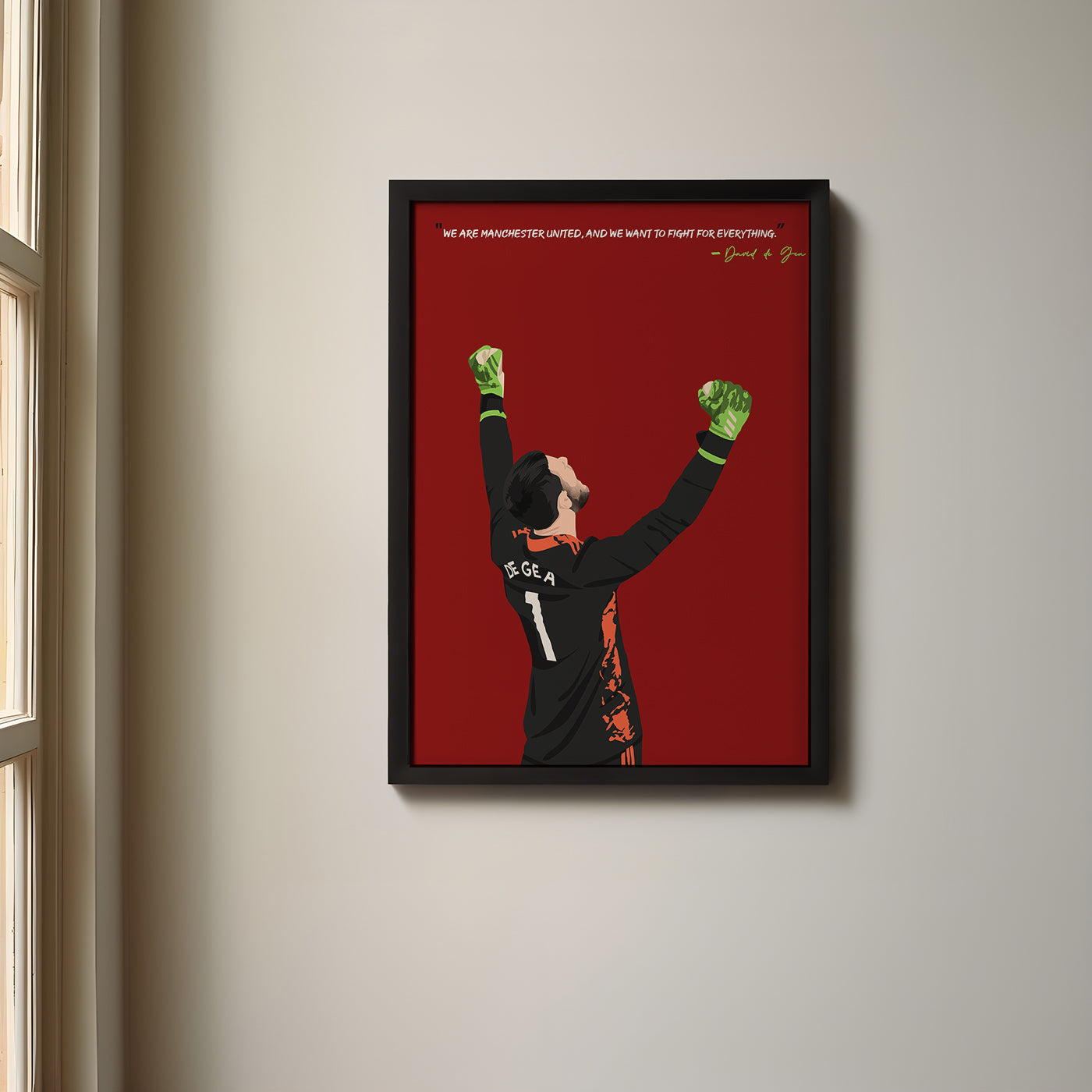 David de Gea Manchester United Framed Poster