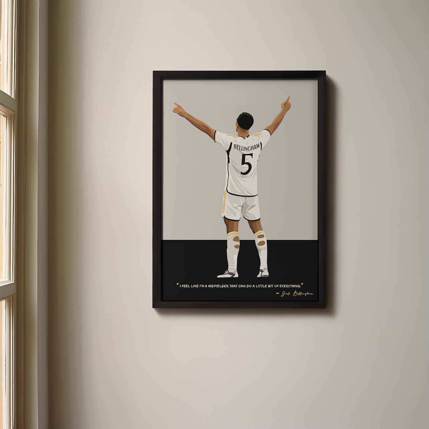 Jude Bellingham Real Madrid Framed Poster