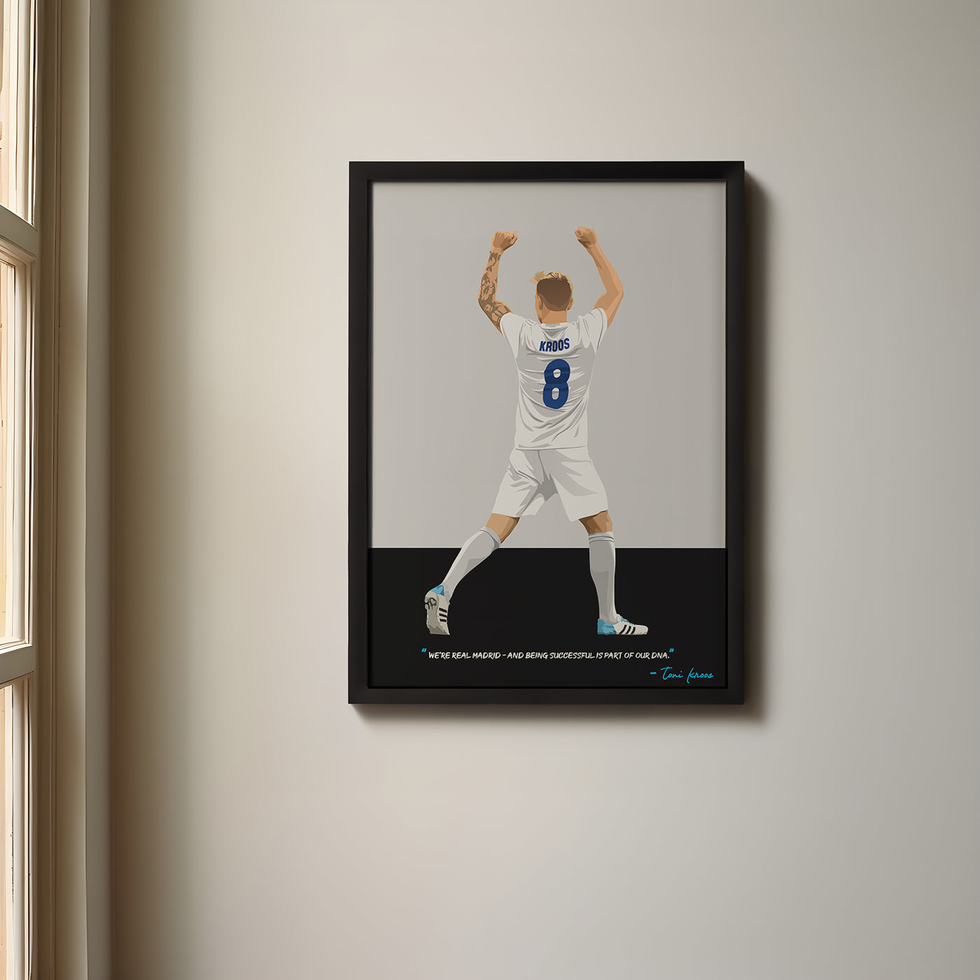 Toni Kroos Real Madrid Framed Poster