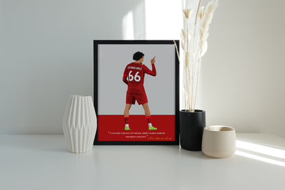 Trent Alexander-Arnold Liverpool Framed Poster