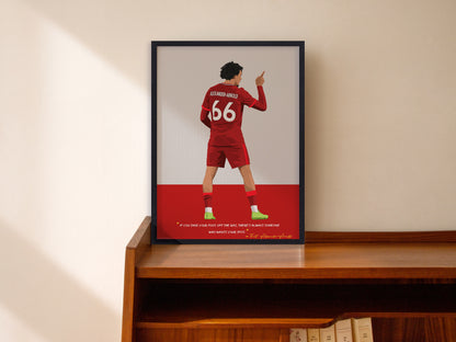 Trent Alexander-Arnold Liverpool Framed Poster