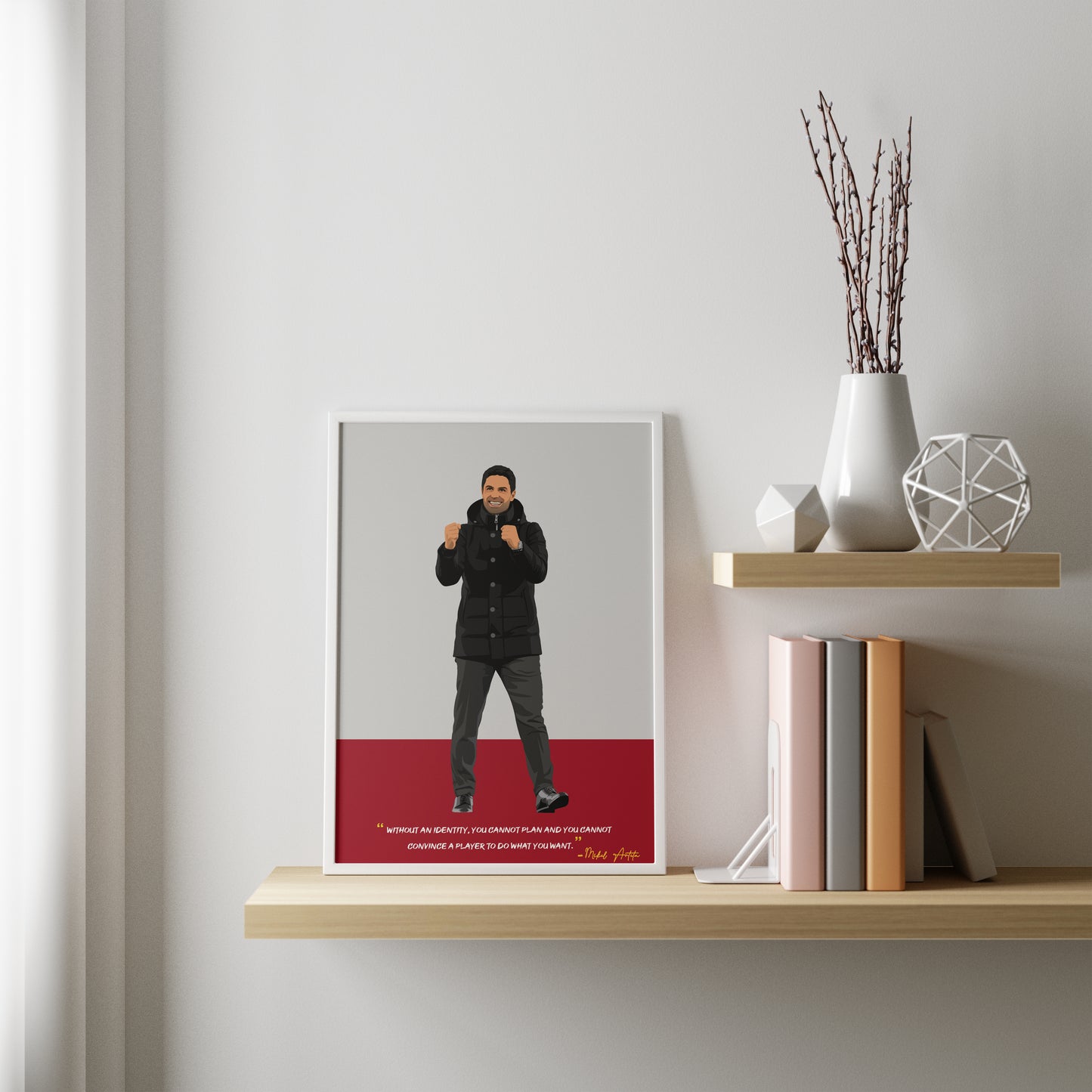 Mikel Arteta Arsenal Framed Poster