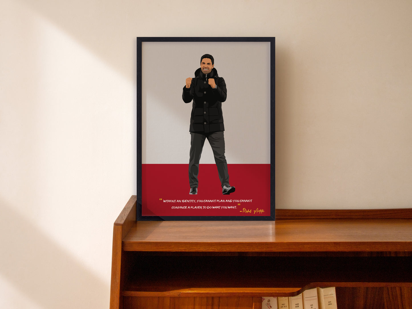 Mikel Arteta Arsenal Framed Poster