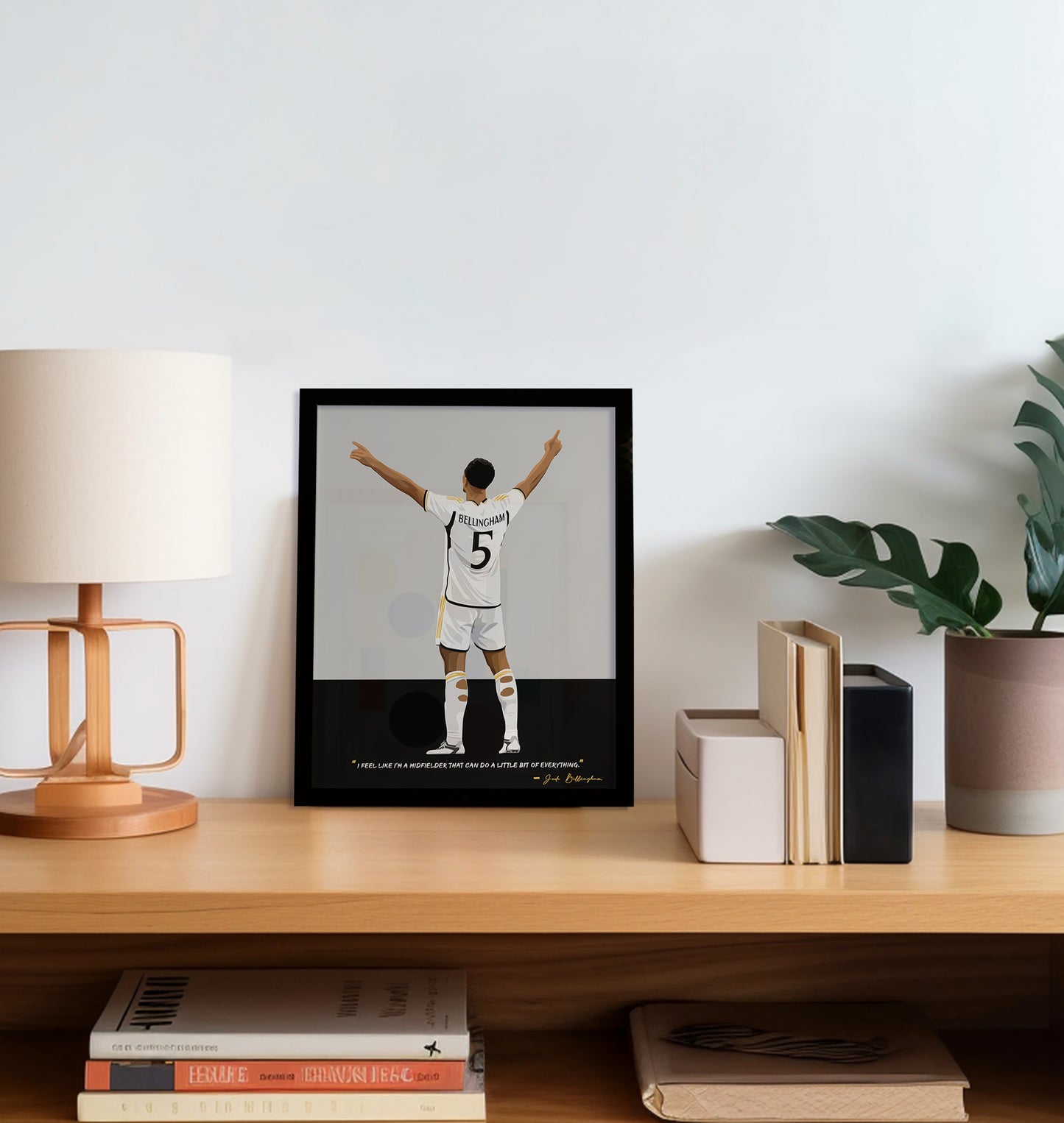 Jude Bellingham Real Madrid Framed Poster