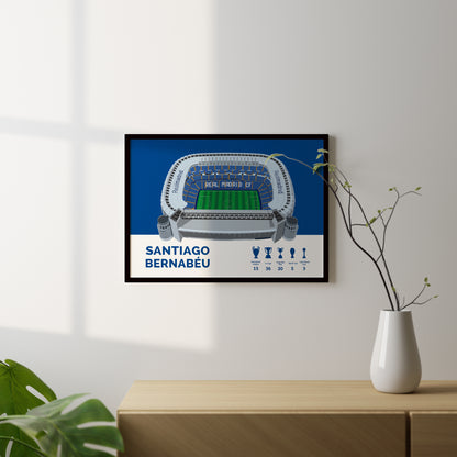 Santiago Bernabeu Frame - Real Madrid