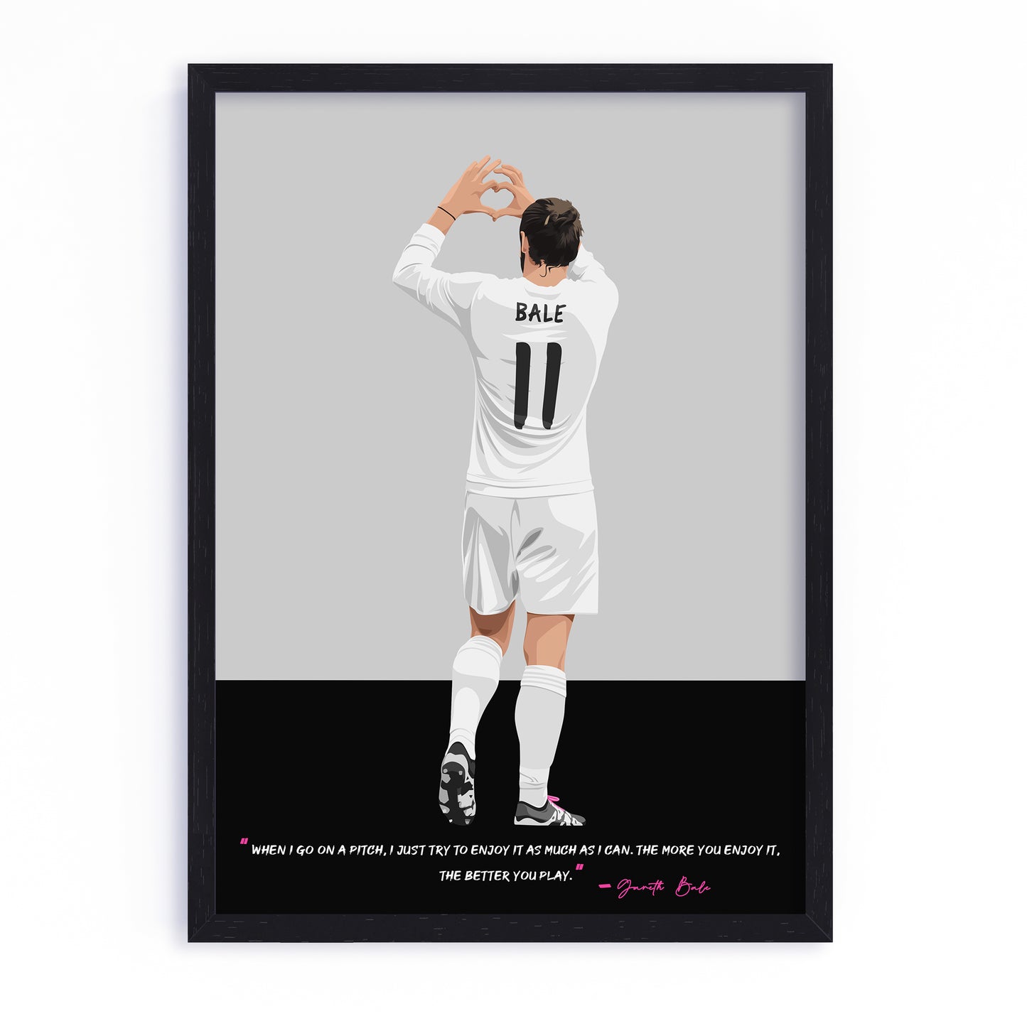 Gareth Bale Real Madrid Framed Poster