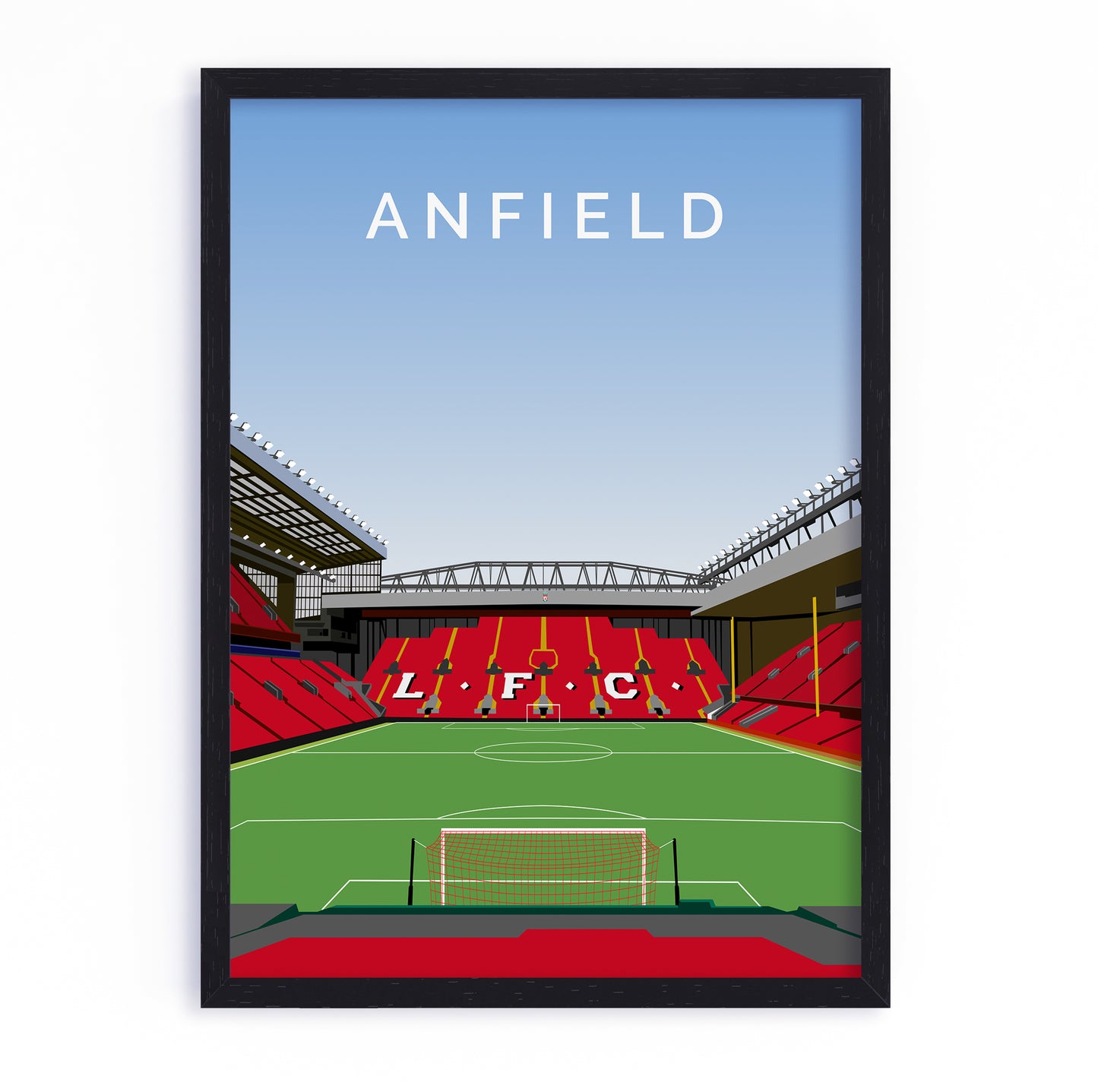 Anfield Interior Liverpool FC Poster