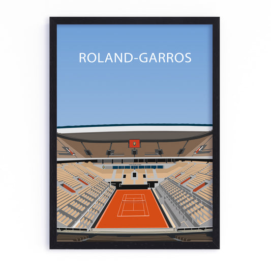 Roland Garros The French Open Framed Poster