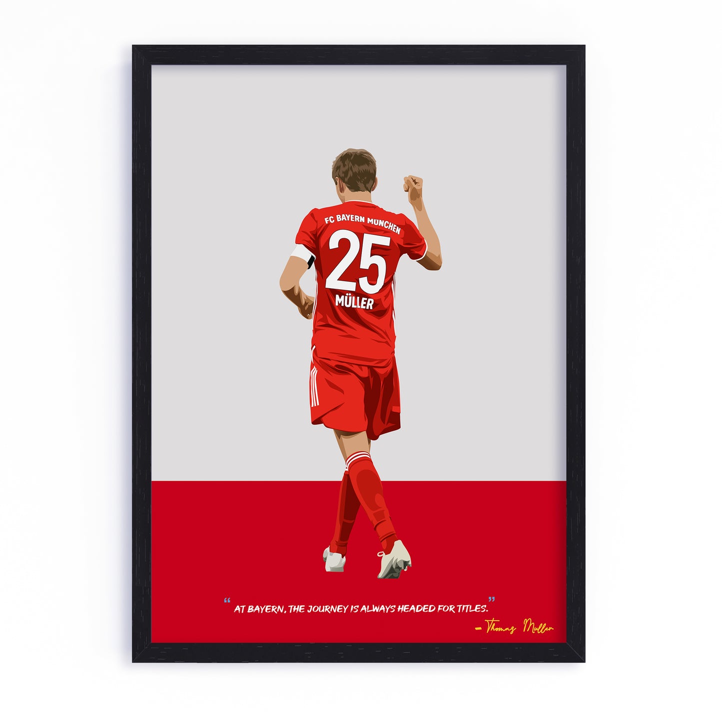 Thomas Muller Bayern Munich Framed Poster