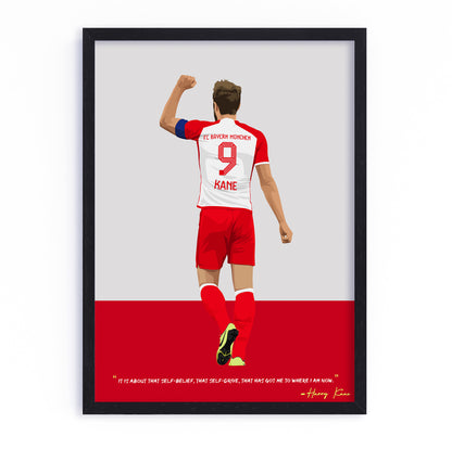 Harry Kane Bayern Munich Poster