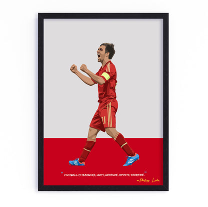 Philipp Lahm Bayern Munich Framed Poster