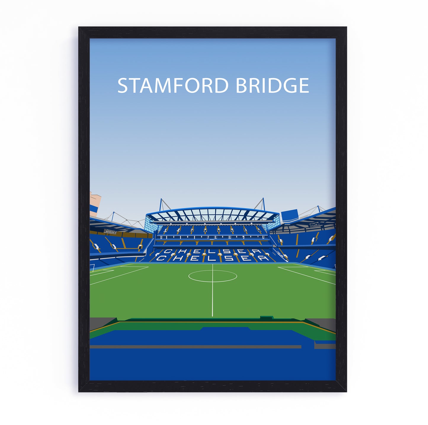 Stamford Bridge Chelsea FC Framed Poster