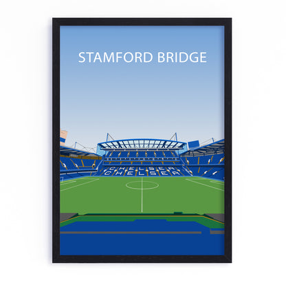 Stamford Bridge Chelsea FC Framed Poster