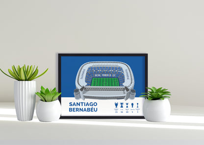 Santiago Bernabeu Frame - Real Madrid