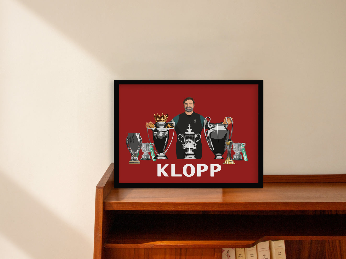 Jurgen Klopp Liverpool Tribute Art