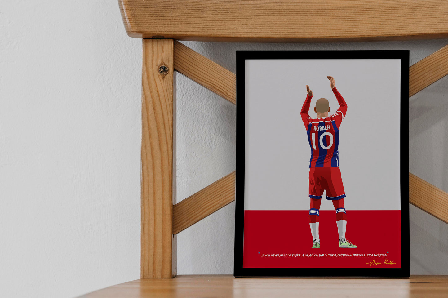 Arjen Robben Bayern Munich Framed Poster