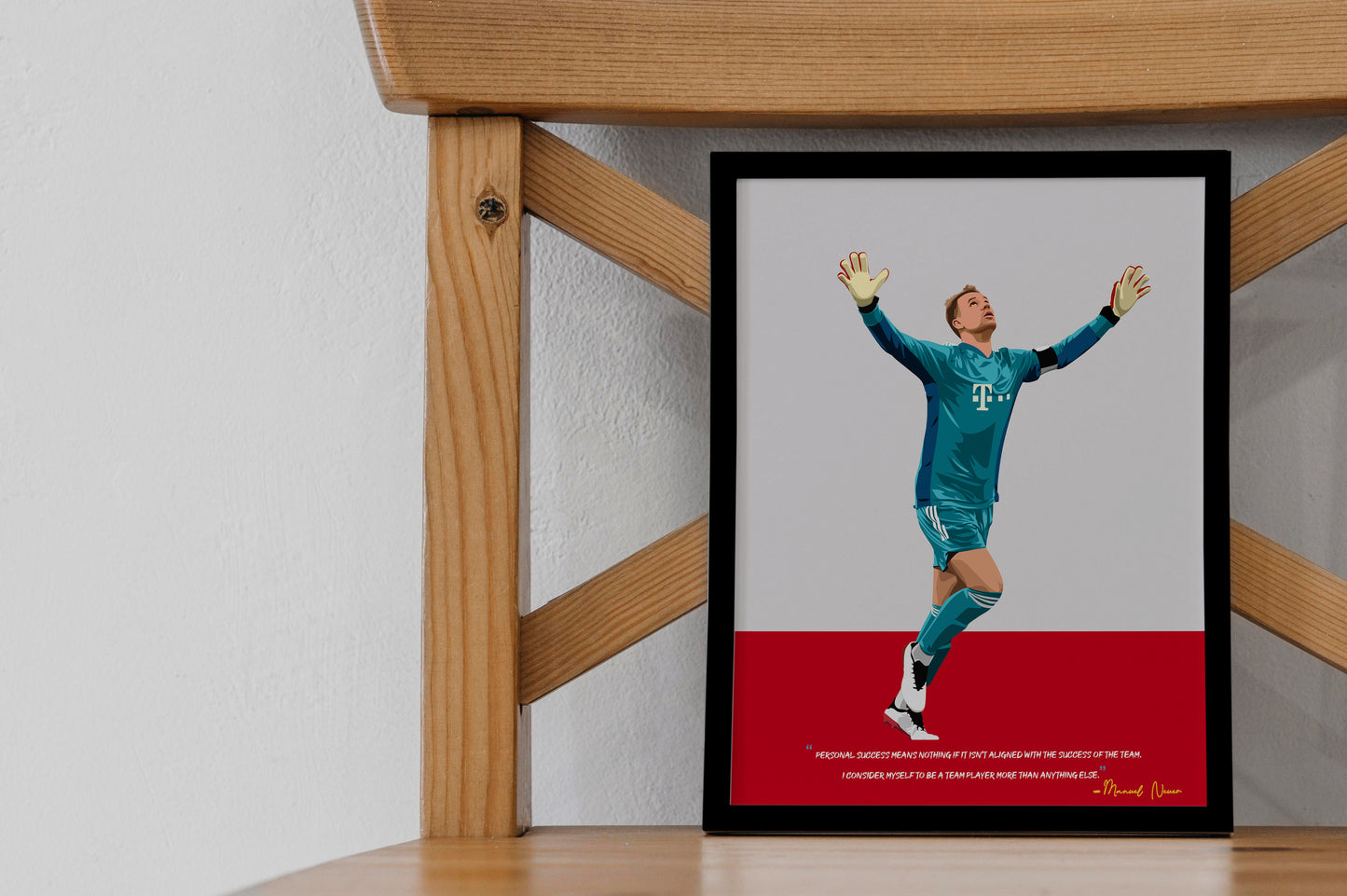 Manuel Neuer Bayern Munich Framed Poster