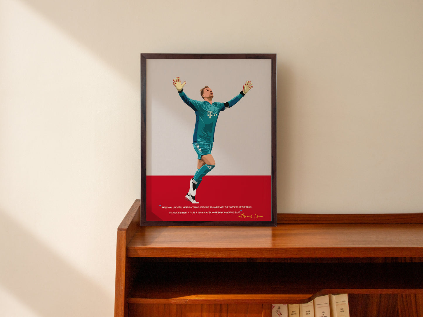 Manuel Neuer Bayern Munich Framed Poster