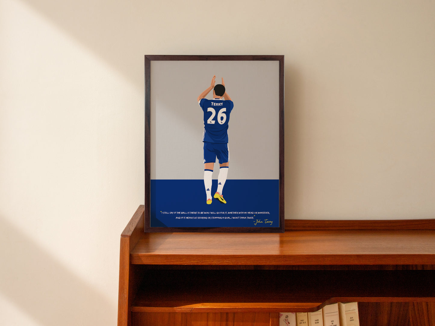 John Terry Chelsea Framed Poster