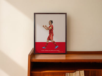 Philipp Lahm Bayern Munich Framed Poster