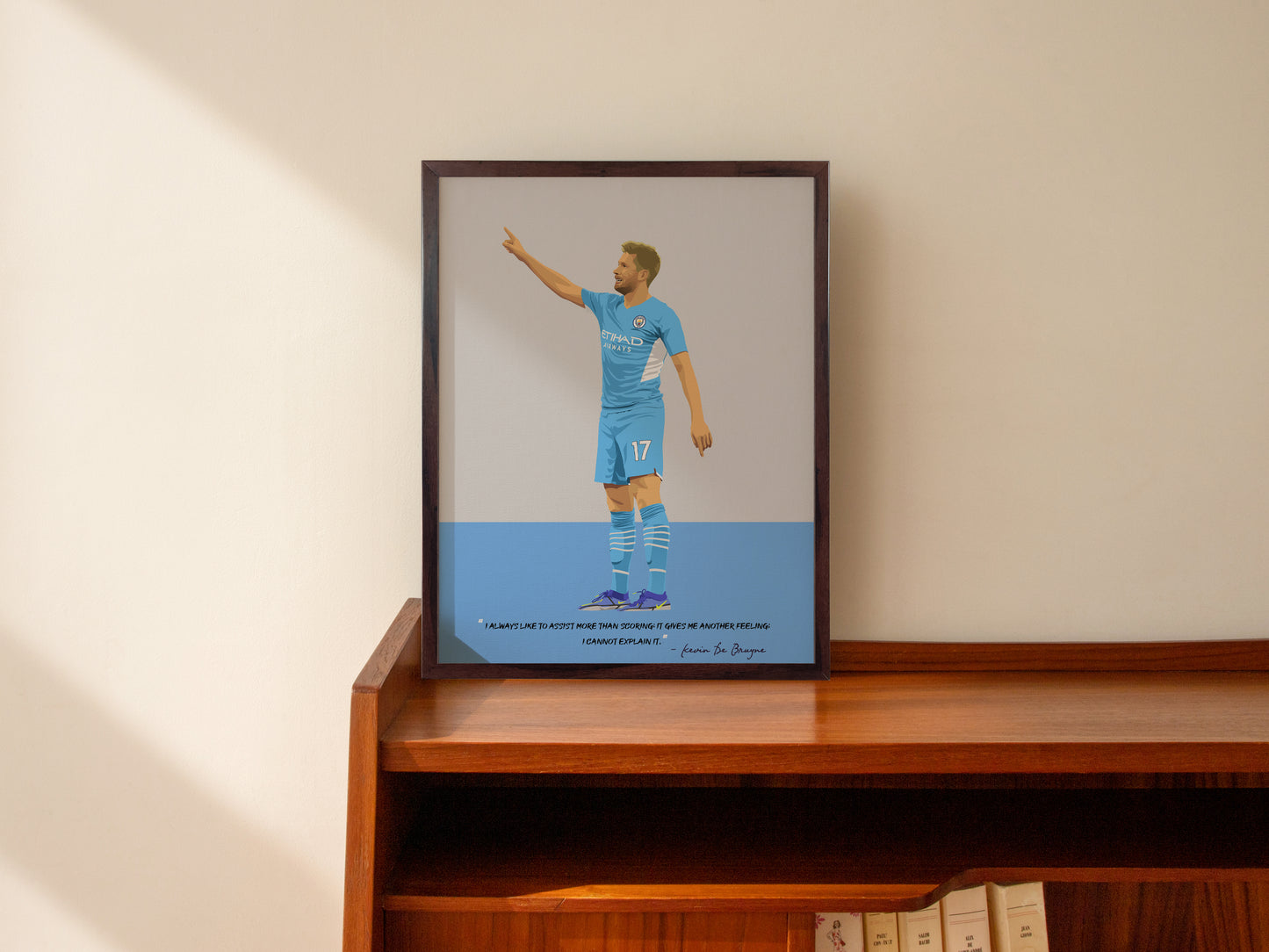 Kevin De Bruyne Manchester City Framed Poster