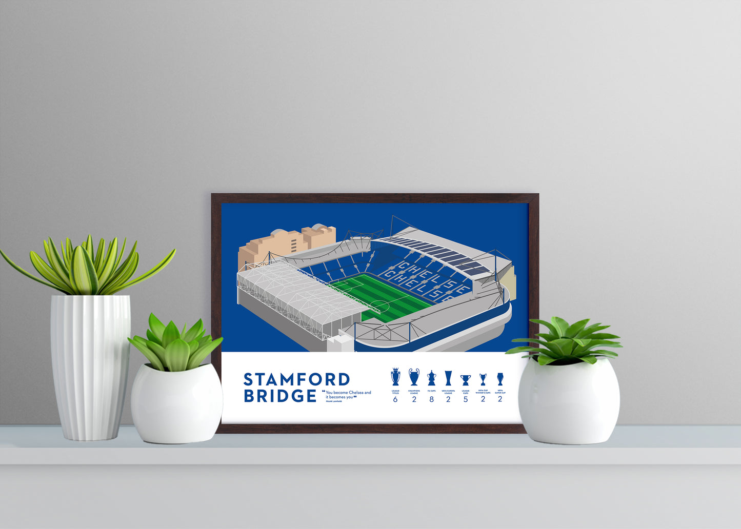 Stamford Bridge Chelsea Framed Poster