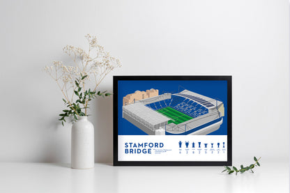 Stamford Bridge Chelsea Framed Poster