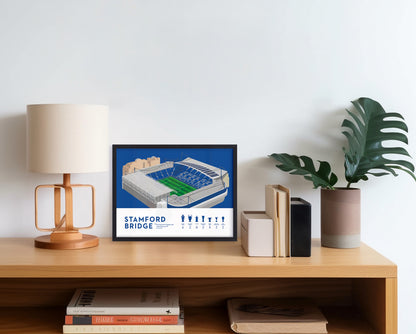 Stamford Bridge Chelsea Framed Poster